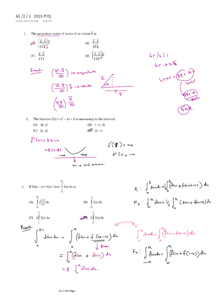 2025 PYQ Exam Paper Analysis | PDF