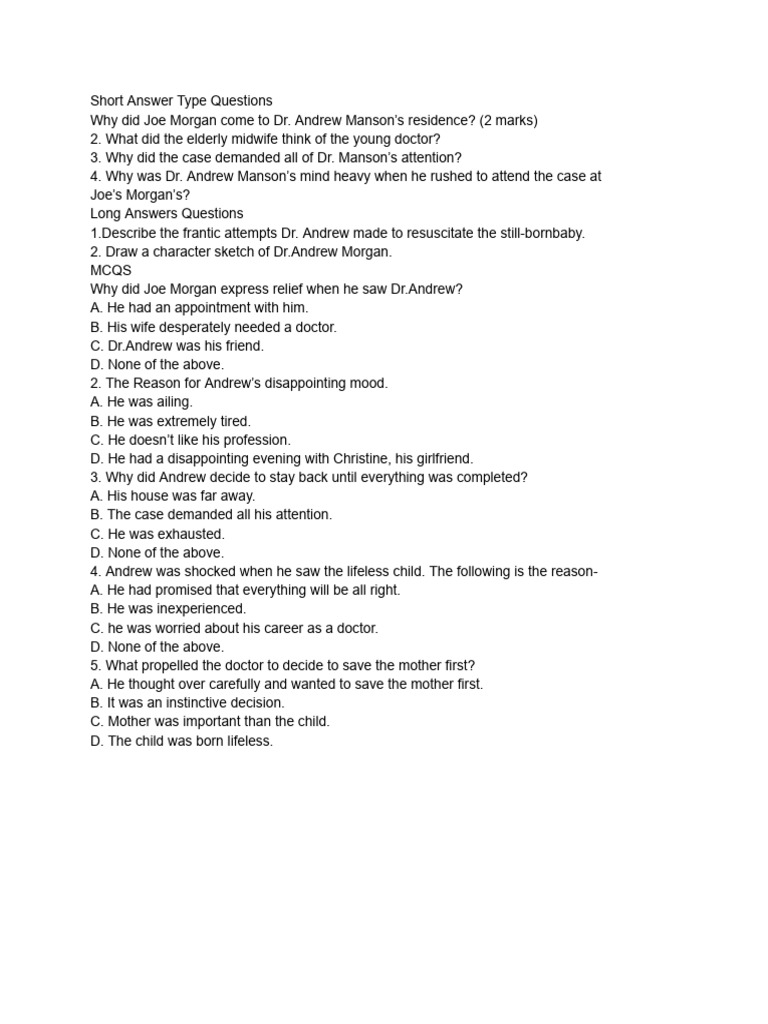 Birth Assignment | PDF