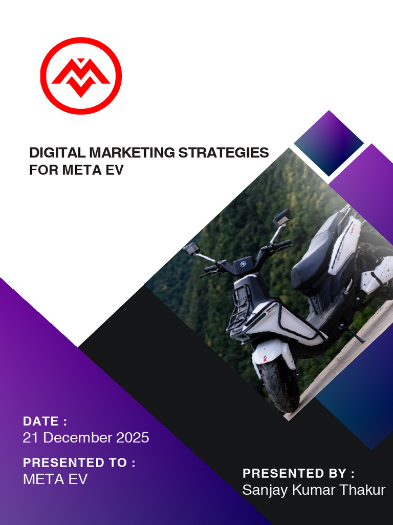 Meta EV Digital Marketing Campaign Guide | PDF | Digital Marketing ...