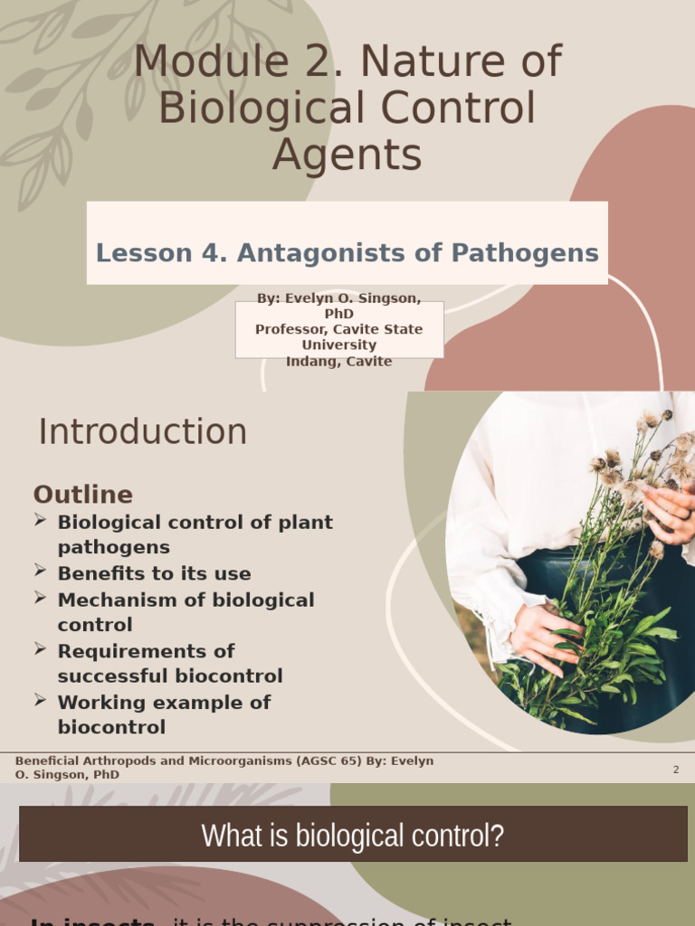 Biological Control Agents Overview | PDF | Biological Pest Control | Fungus
