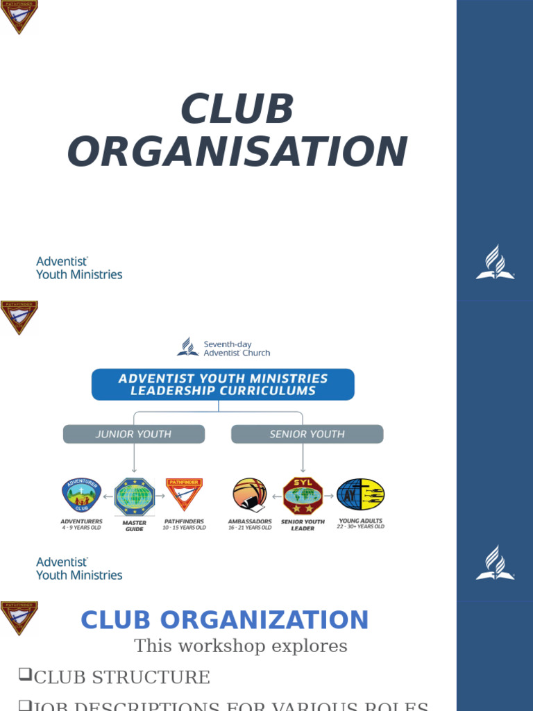 Pathfinder Club Organization Guide | PDF | Jesus