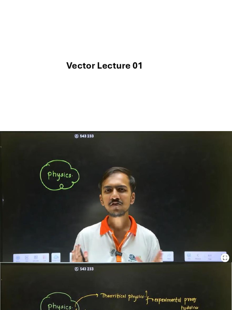 Vector Lecture 01 | PDF