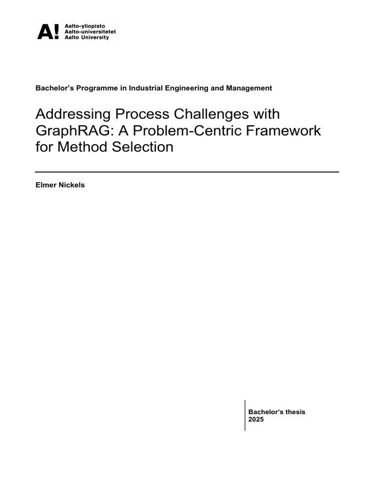 GraphRAG Framework for AI Design Choices | PDF | Information Science