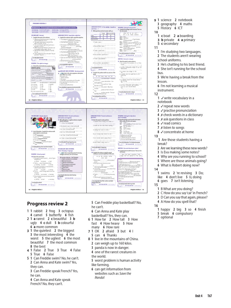 FP6 - U5 | PDF | Vocabulary | Giant Panda