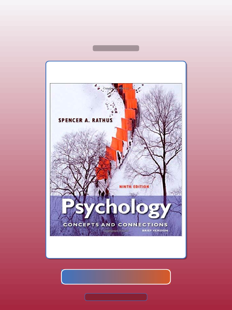 Psychology Concepts and Connections Brief Version 9th Edition by ...