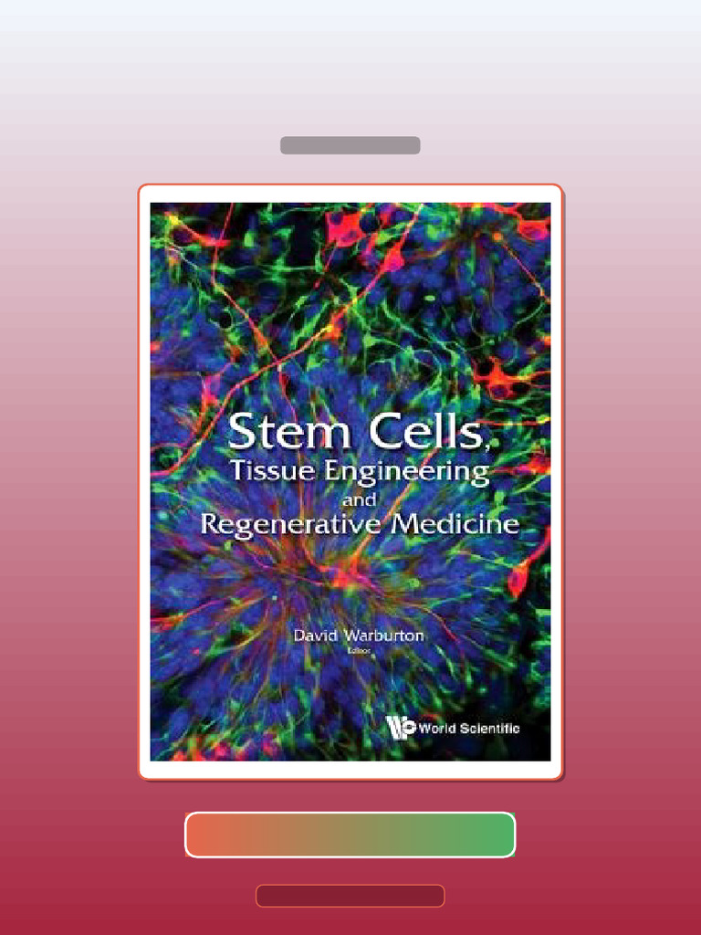 Stem Cells Tissue Engineering and Regenerative Medicine E-book Testbank ...