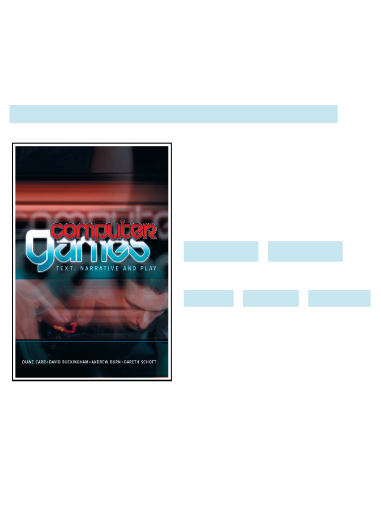 Computer Games ebook powerful reading format | PDF