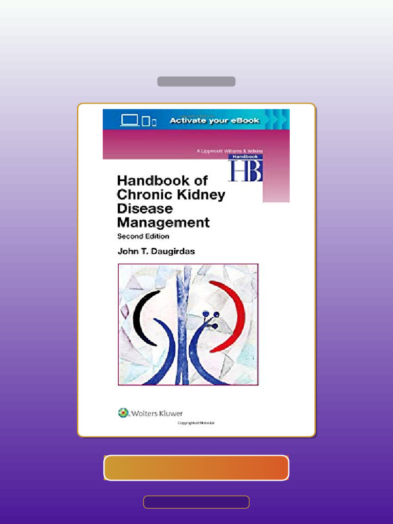 Handbook of Chronic Kidney Disease Management 2nd Edition EPUB ...