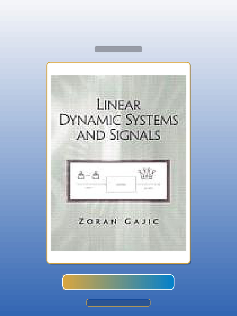 Accompany Linear Dynamic Systems and Signals 1st Edition 9780201618549 ...