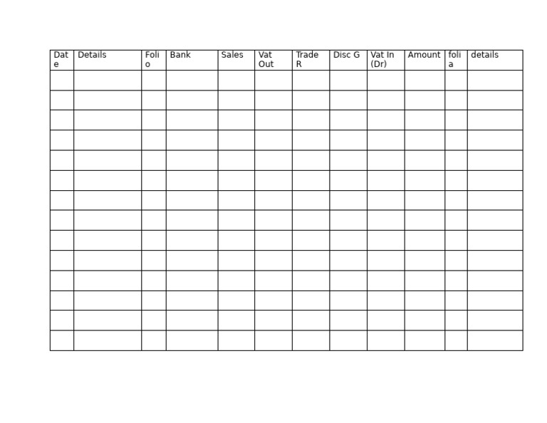 CRJ Template | PDF