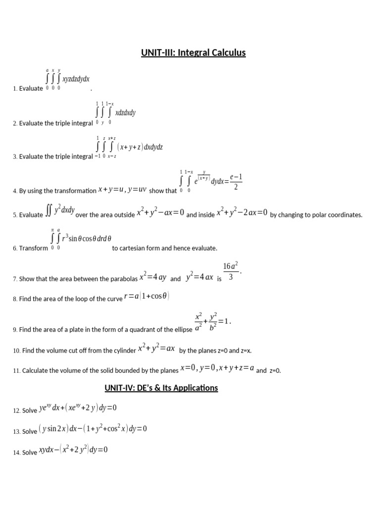 c&de Qb for Mid-II | PDF | Coordinate System | Mathematical Objects