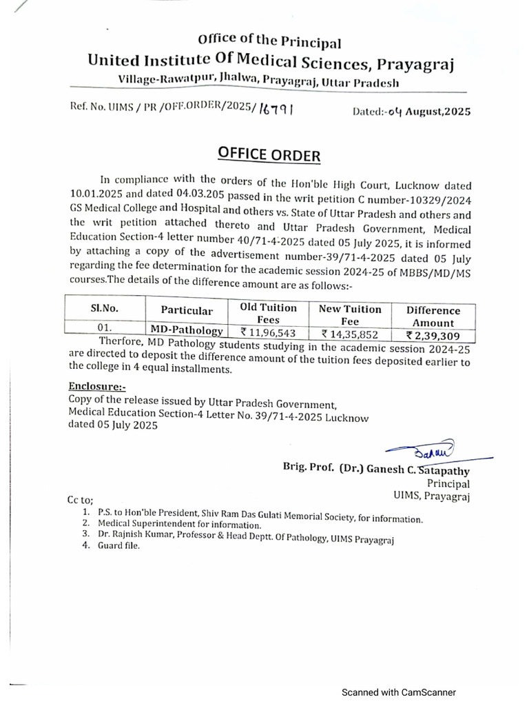 Pathology Revised Fees | PDF