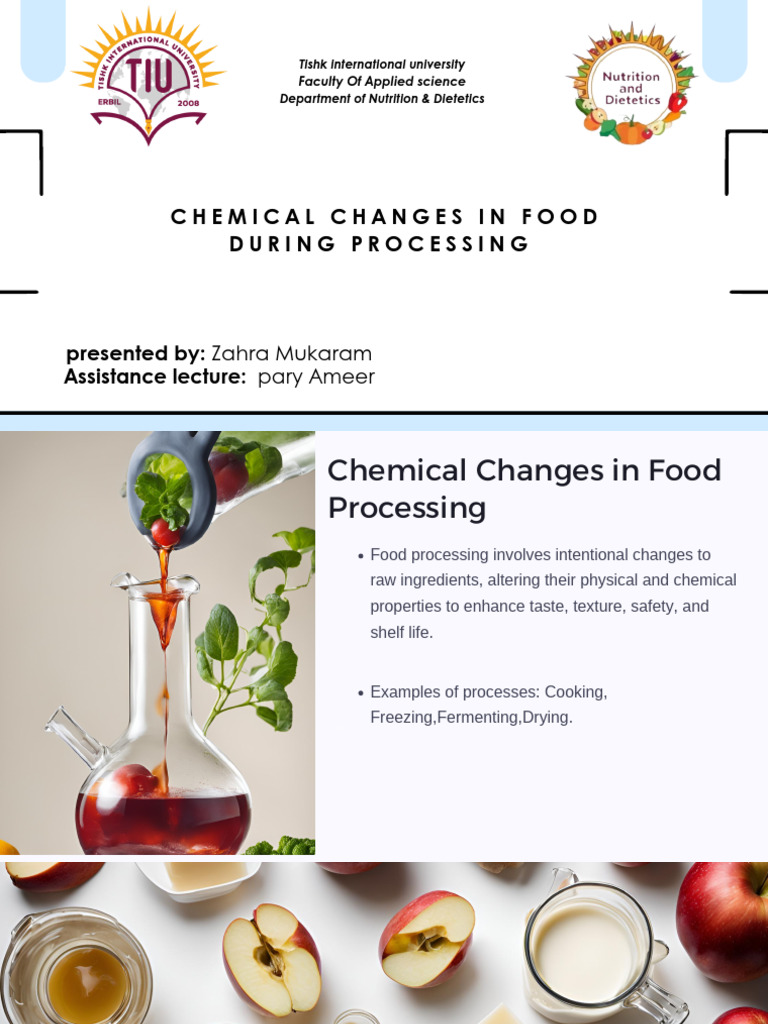 Chemical Changes in Food Processing.pptx 20250105 114504 0000 | PDF ...