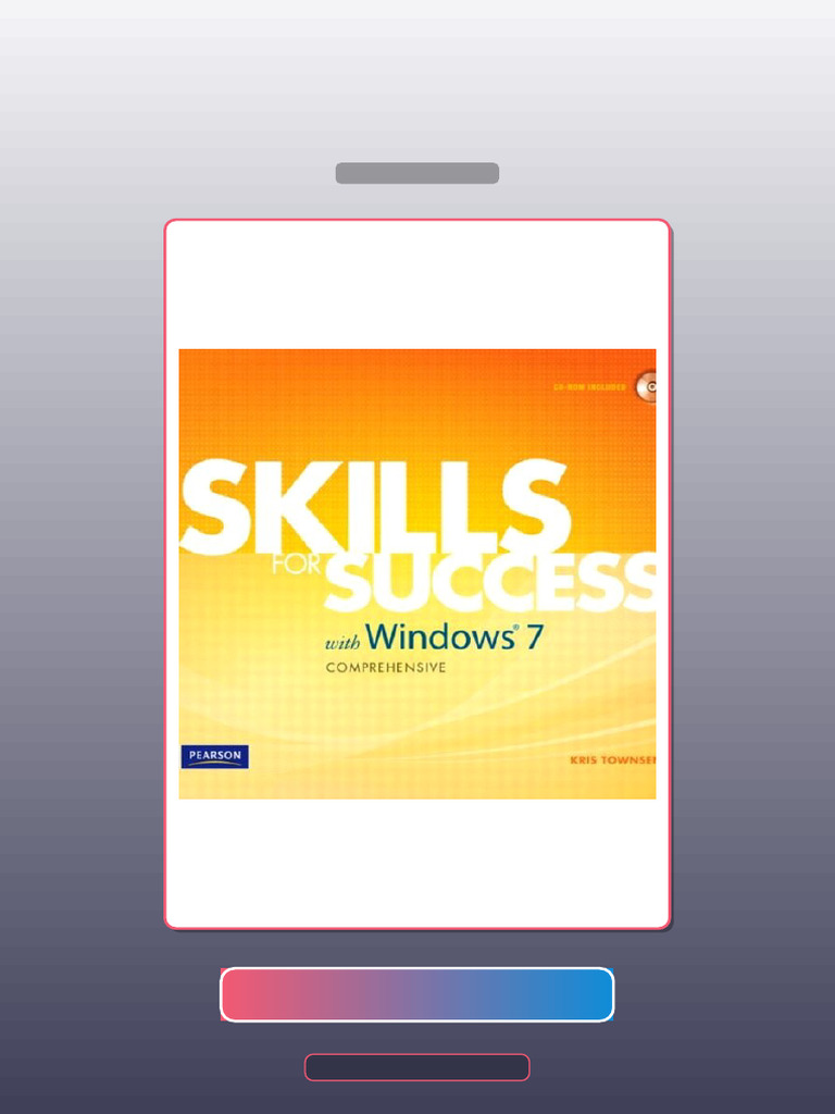 Skills for Success With Windows 7 E-book Testbank Solutions | PDF ...