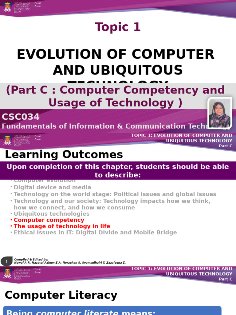 Week02_Topic 1_PART C_Comp Evolution Ubiquitous | PDF | Computing