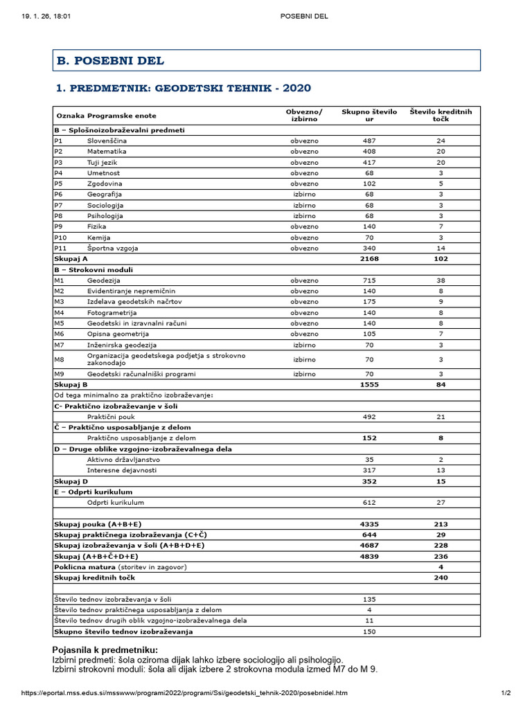 Posebni Del | PDF