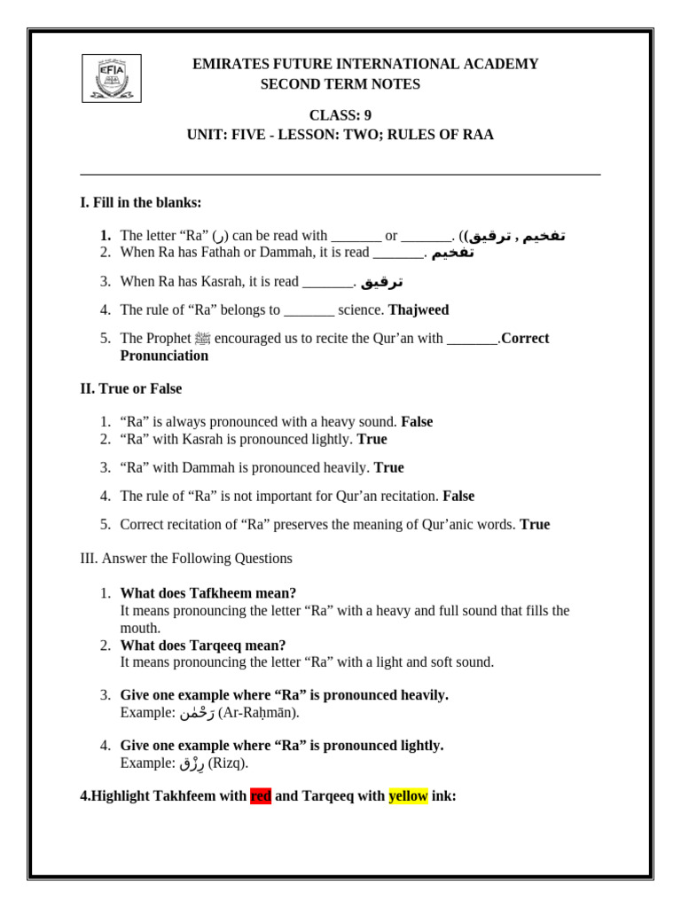 G-9AB(NOTES )Rules of Raa (1) | PDF | Languages Of Israel | Orthography