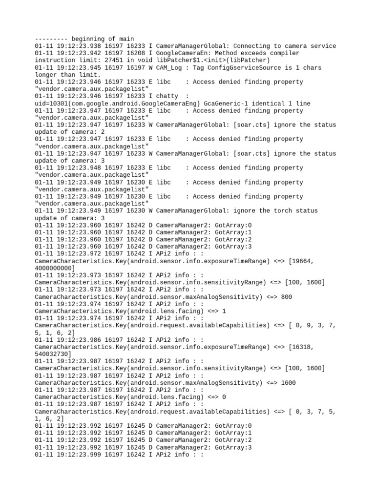 Log Cat 1768147943886 | PDF | Computer Libraries | Computer Standards