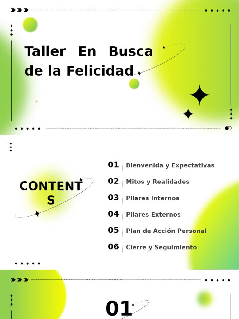 Taller en Busca de La Felicidad (1) | PDF | Felicidad | Las emociones