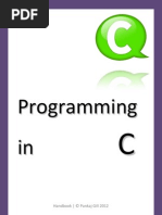 Programming in C