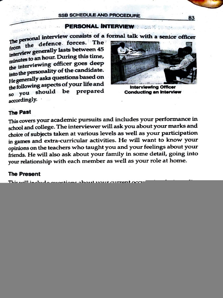 Interview Preparation for Defence Candidates | PDF
