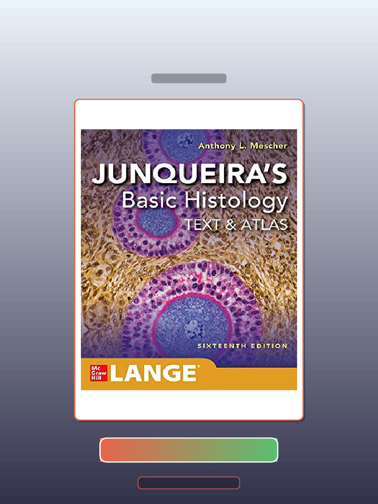 Junqueiras Basic Histology Text and Atlas Sixteenth Edition E-book Testbank Solutions | PDF ...