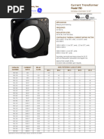 CT101 Current Transformers Catalog | PDF | Electronics | Equipment