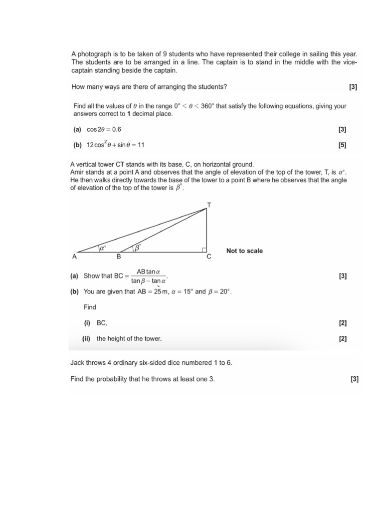 Ad Maths As | PDF