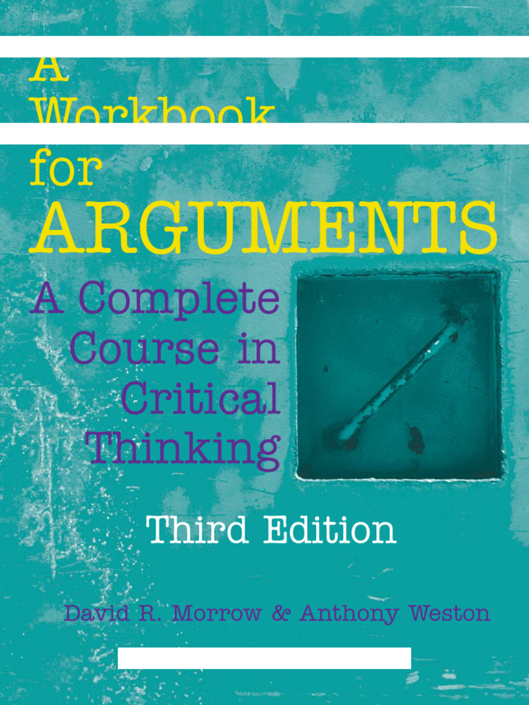 Critical Thinking Workbook: Arguments | PDF | Deductive Reasoning ...