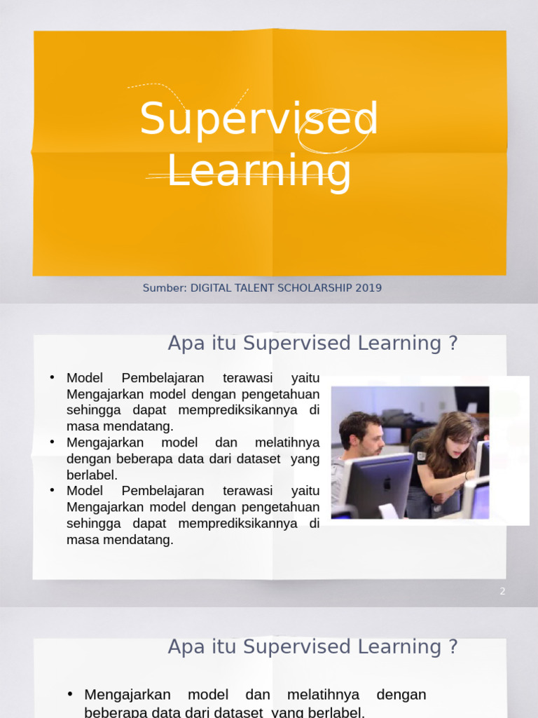Panduan Supervised Learning dan Regresi | PDF