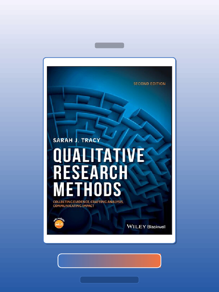Qualitative Research Methods Collecting Evidence Crafting Analysis ...