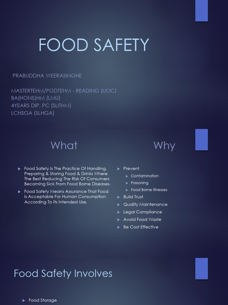 Essential Food Safety Practices Guide | PDF | Foodborne Illness | Food ...