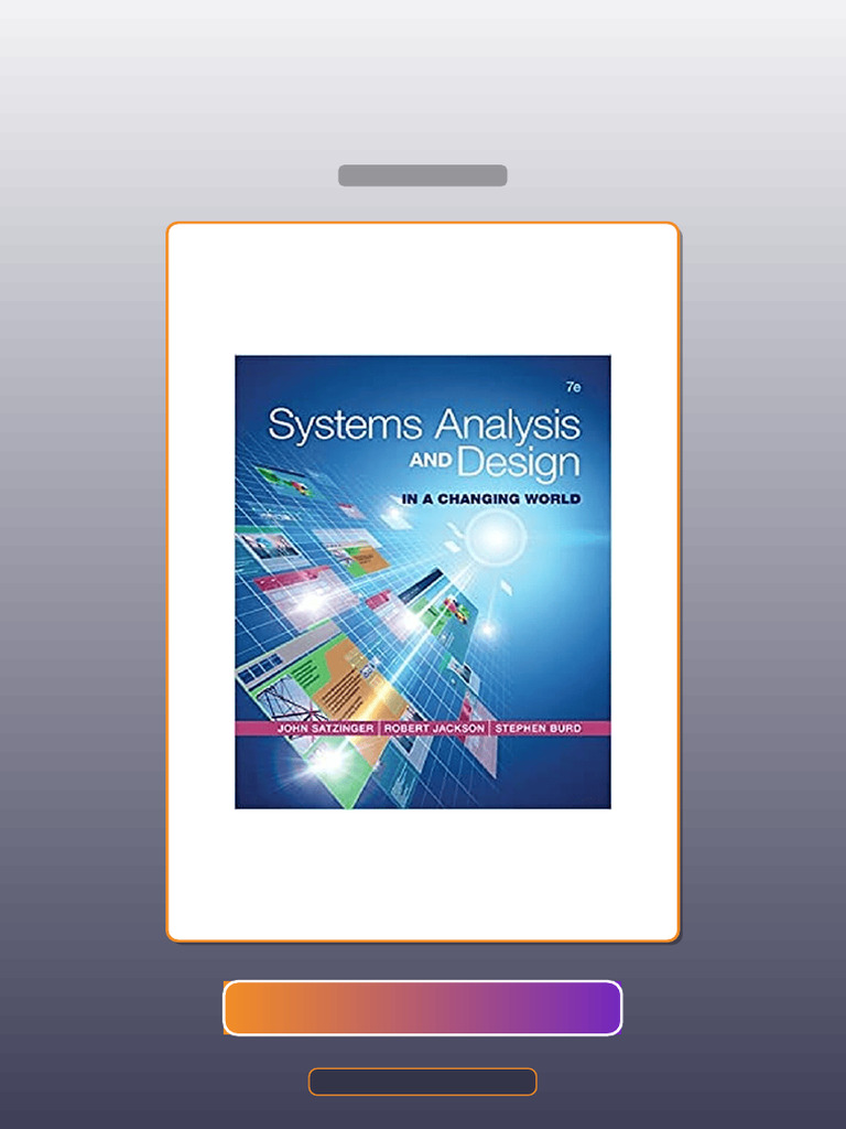 Systems Analysis and Design in a Changing World 7th Edition by ...