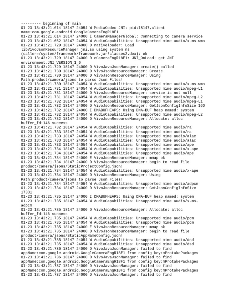 Log Cat 1769150601480 | PDF | Computing | Computer File Formats