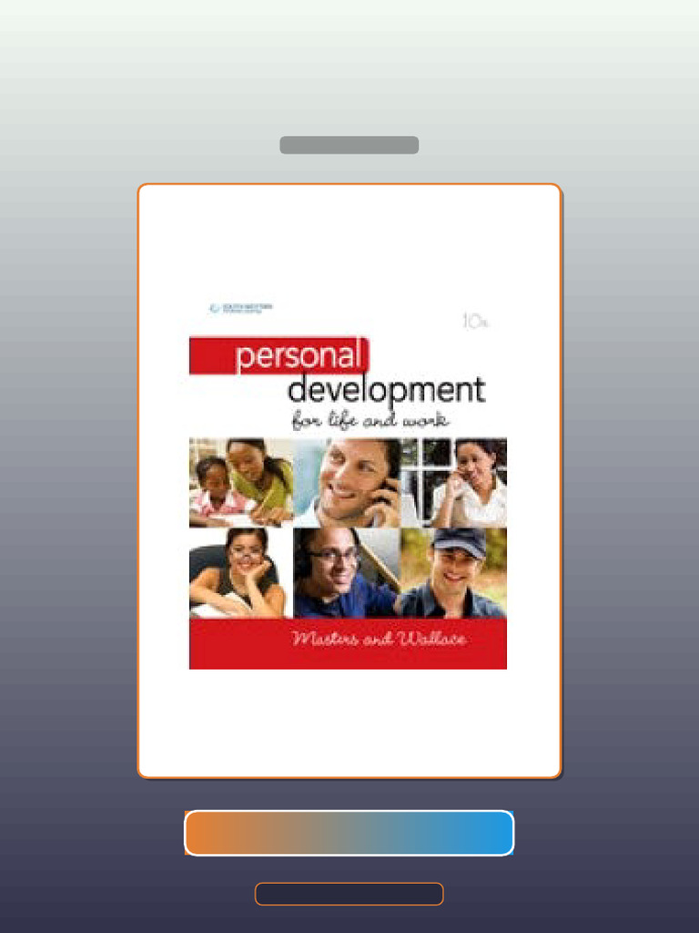 Personal Development for Life and Work 10th Edition E-book Testbank ...