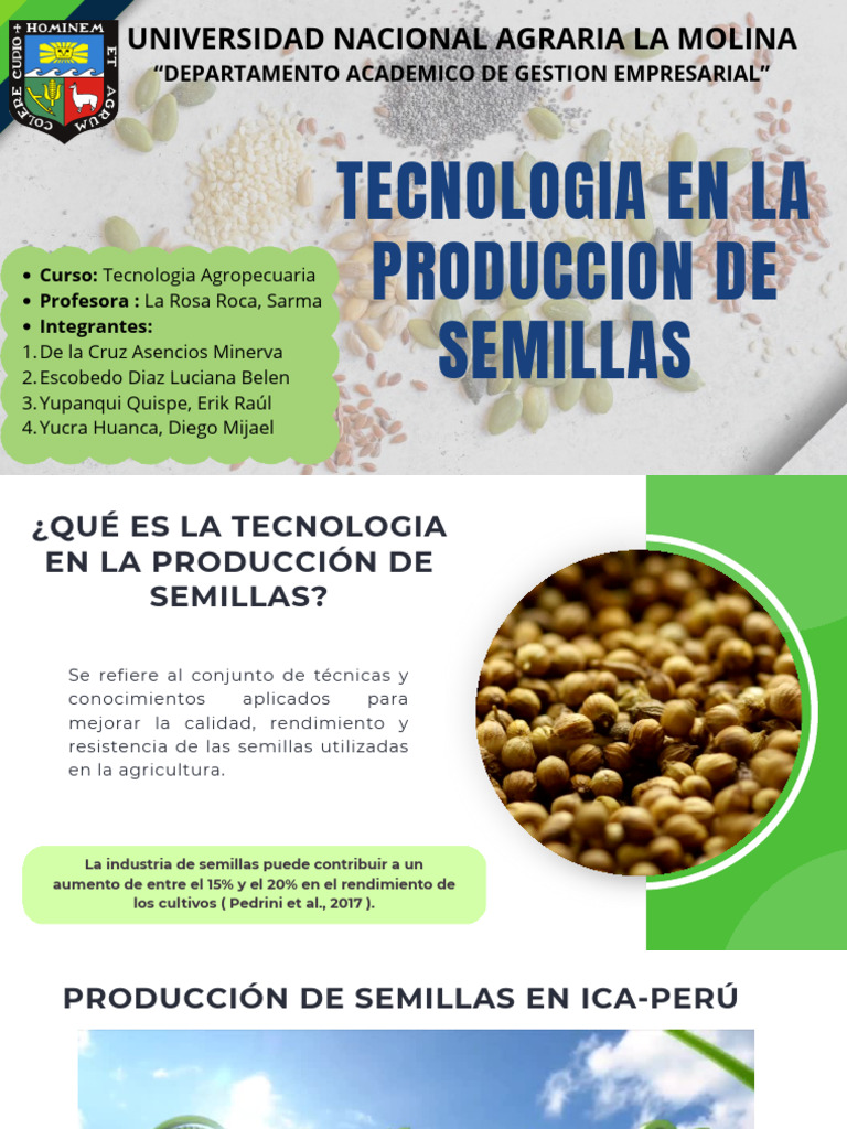 Teca 4_ Tecnoogia en La Produccion de Semillas (3) | PDF | Semilla ...