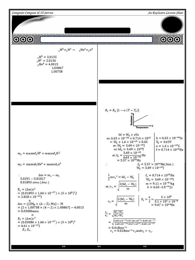 Ch-09 Phy 2nd Ev Cq 31 | PDF | Atoms | Electron