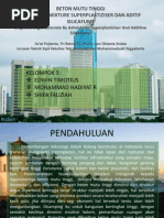 Download Beton Mutu Tinggi Dengan Admixture Superplastiziser Dan Aditif Silicafume by Mohammad Hadiyat Rizkin SN98716267 doc pdf