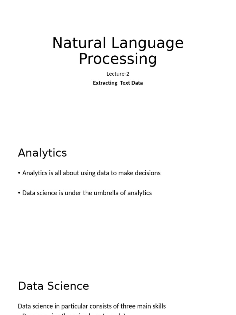 NLP Lecture 2 | PDF | Regular Expression | Html