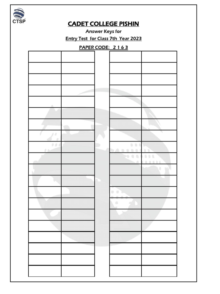 CC Pishin Keys | PDF