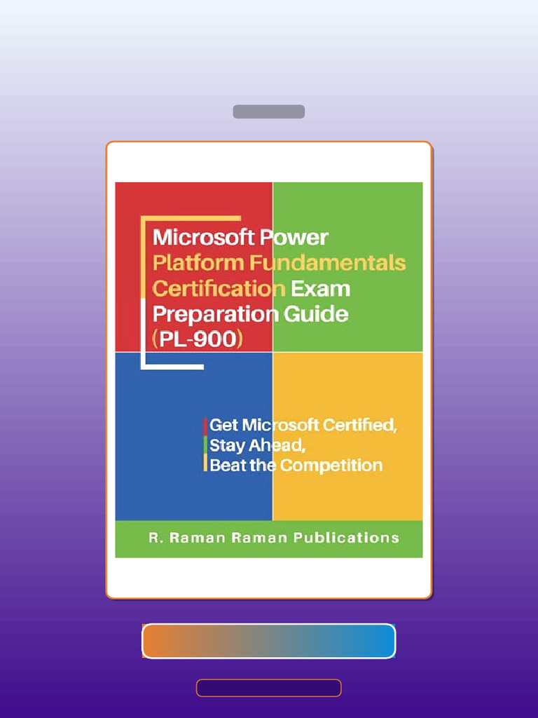Microsoft Power Platform Fundamentals Exam Ref PL900 Second Edition E ...