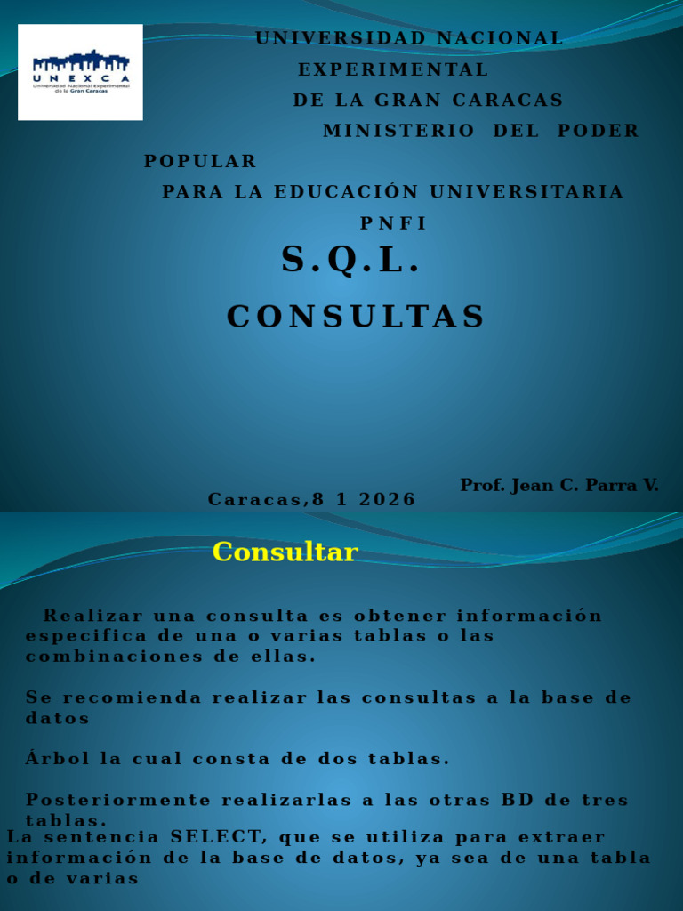 Consultas SQL en Bases de Datos Relacionadas | PDF