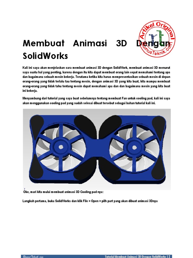 Tutorial Solidworks 2012 Bahasa Indonesia Pdf