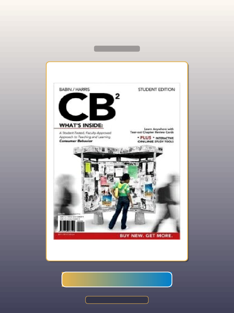 CB2 2nd Edition Barry J Babin E-book Testbank Solutions | PDF | Science
