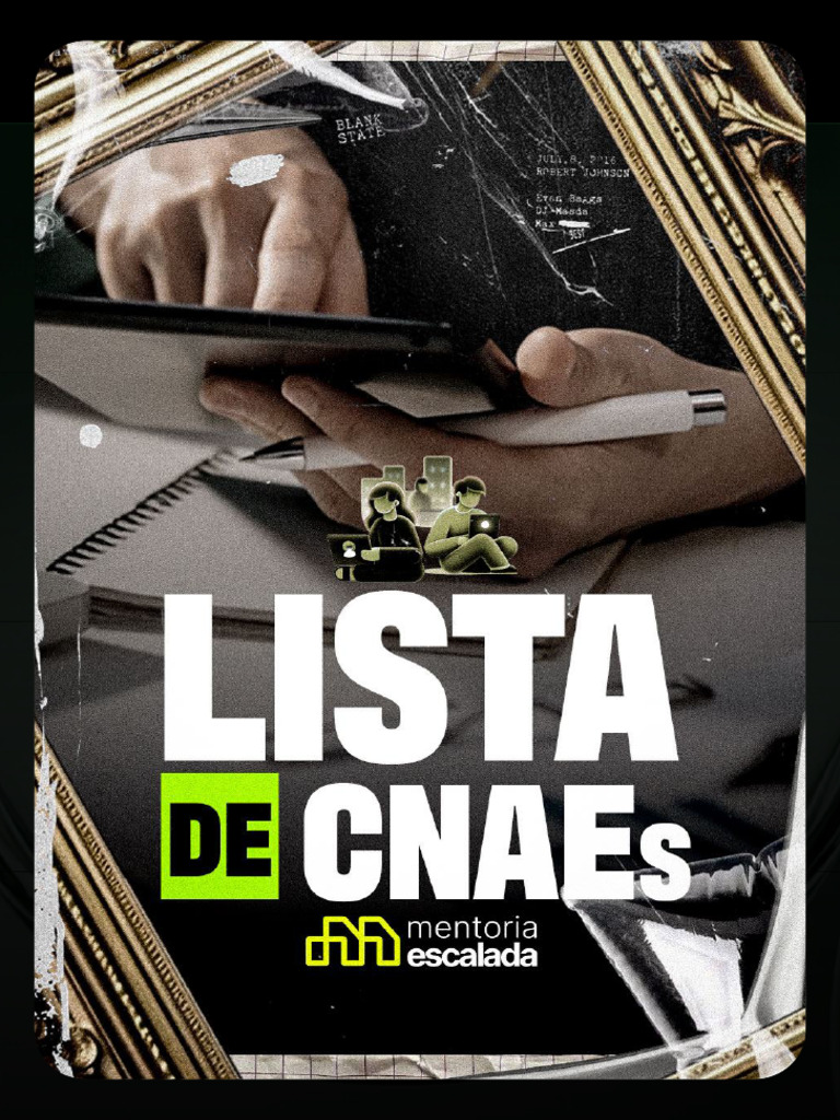 CNAEs Atualizados para 2026 | PDF