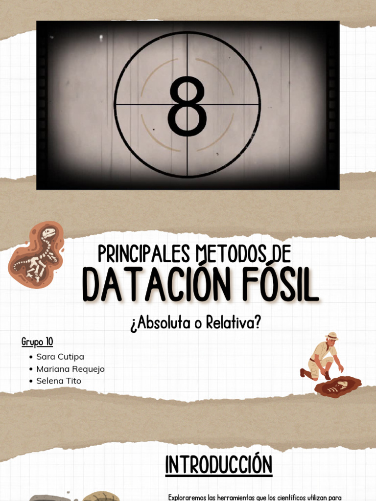 Métodos de Datación de Fósiles | PDF | Estrato | Fósil