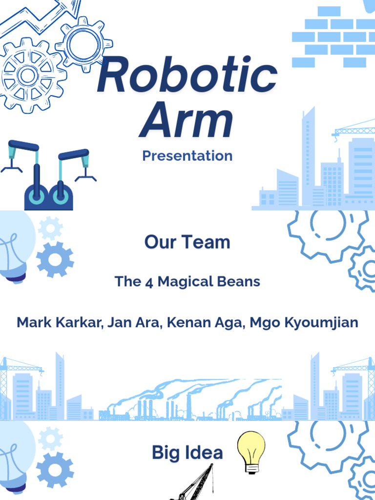 Robotic Arm Engineering Project Guide | PDF | Electrical Connector | Screw