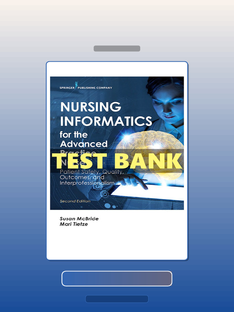 Nursing Informatics for the Advanced Practice Nurse Patient Safety ...