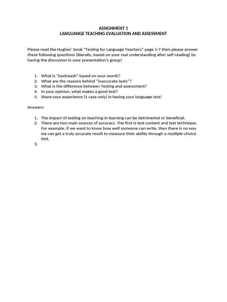 Language Teaching Evaluation Insights | PDF