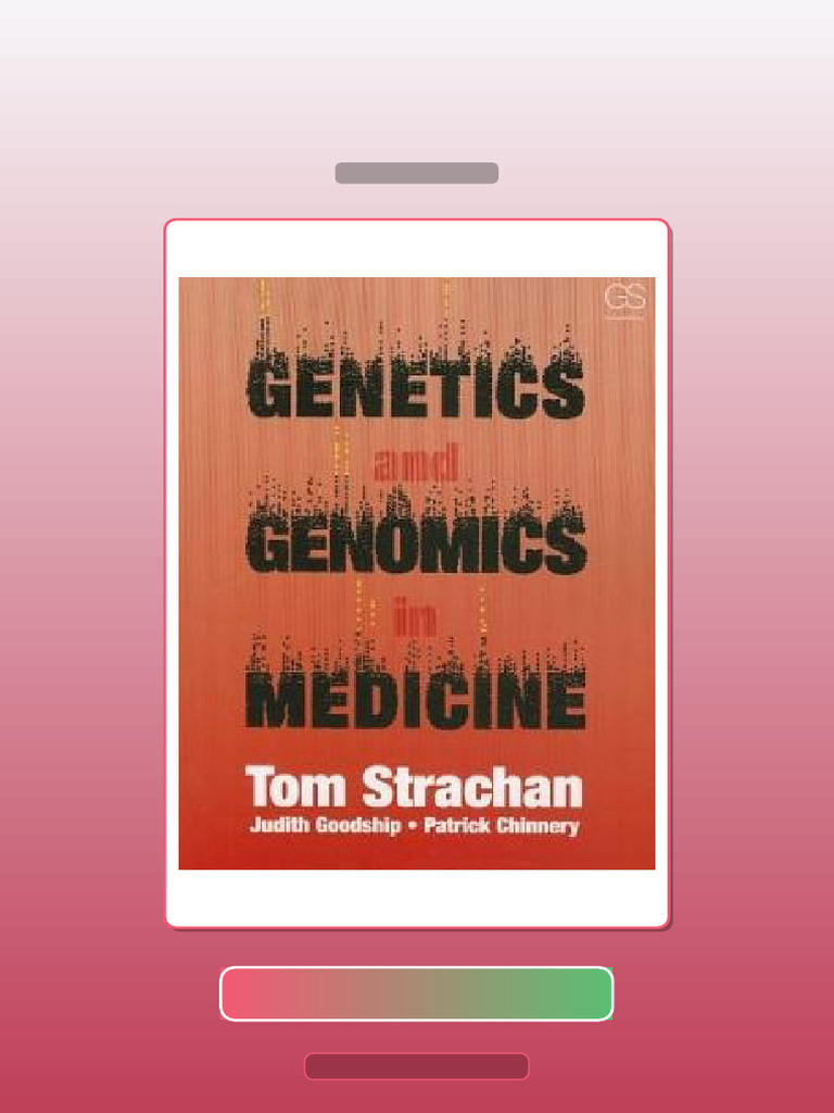 Genetics and Genomics in Medicine E-book Testbank Solutions | PDF ...